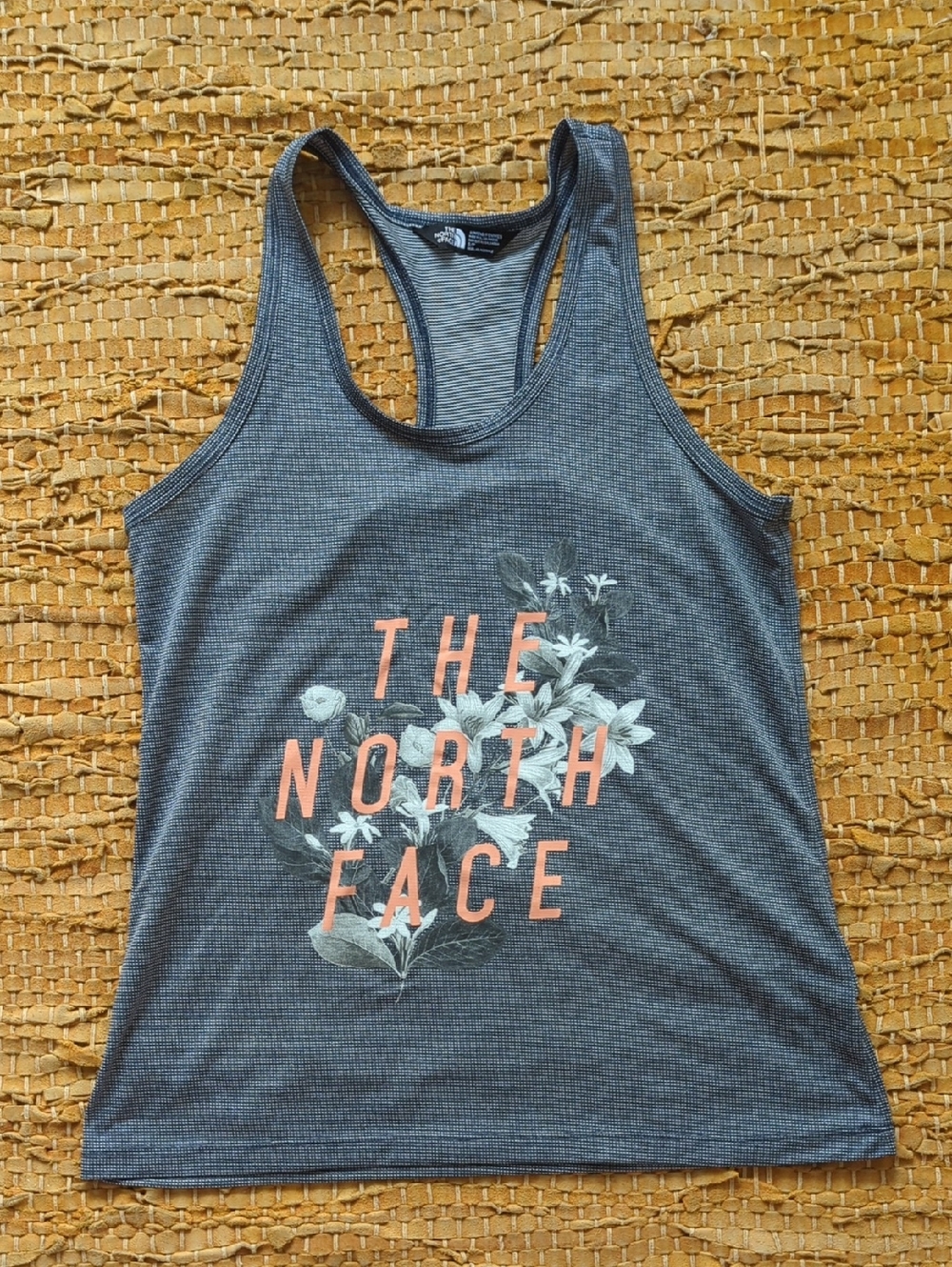 S North Face Floral Tank